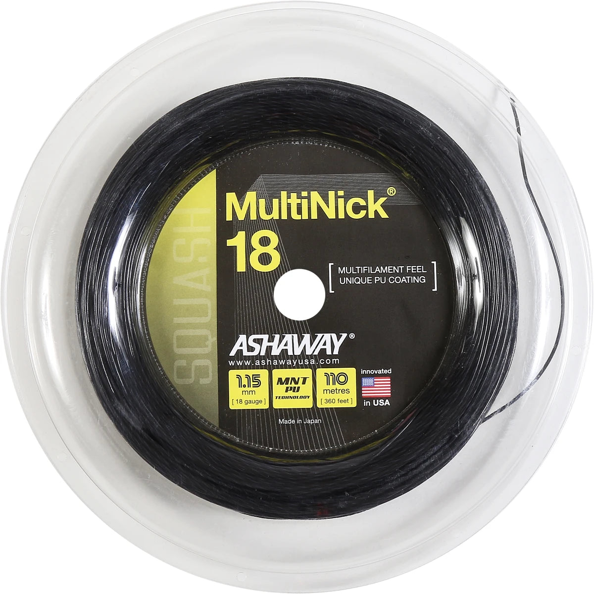 BOBINE SQUASH ASHAWAY MULTINICK 18 (110 METRES)