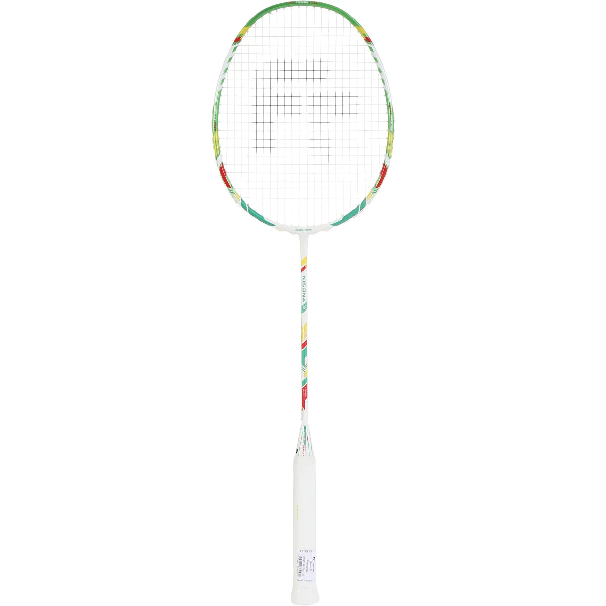 Raquette de Badminton Felet Kisona 21 White/Green (Cordée)