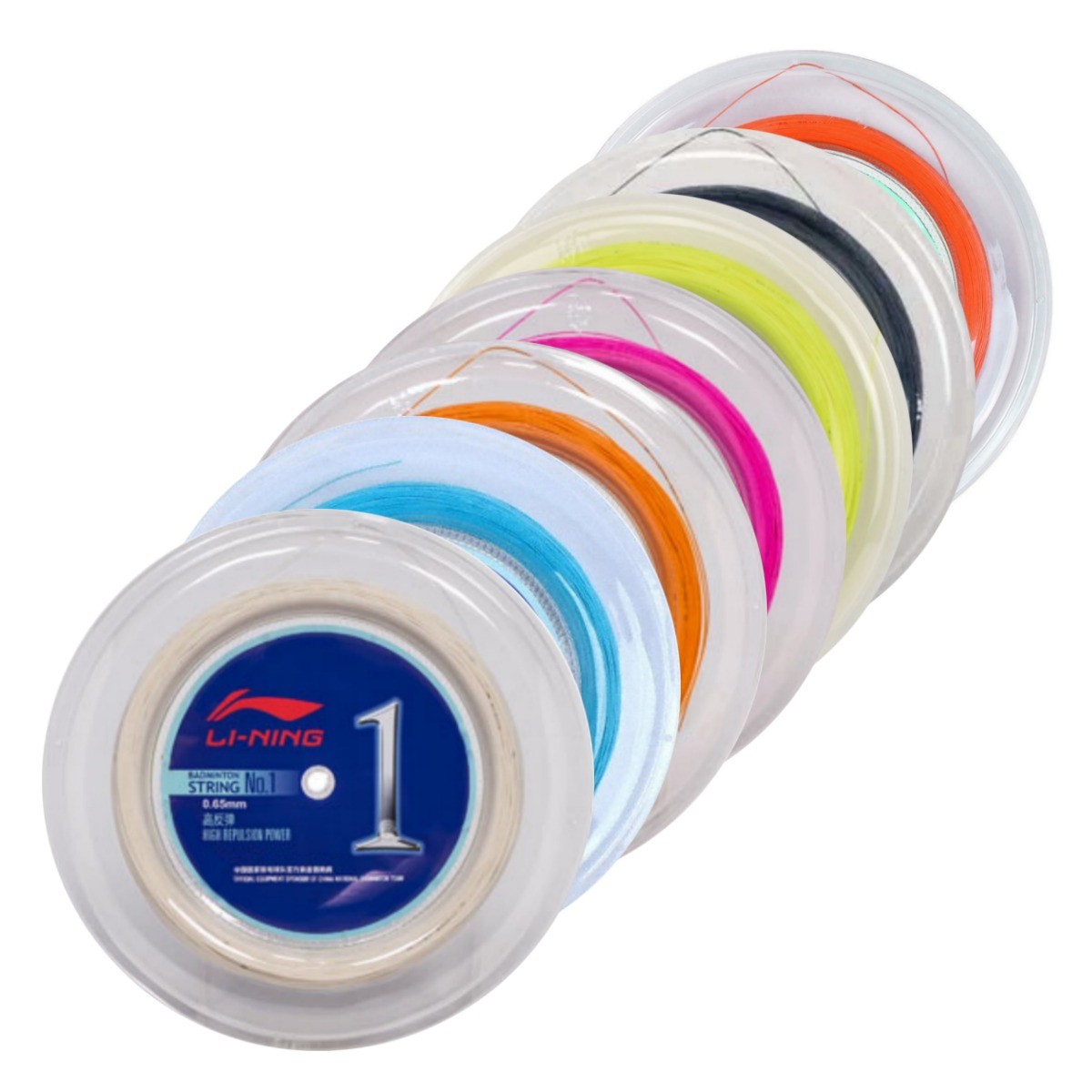 Li-Ning No.1 200メートルロール　値下げ不可 LI-NING BADMINTON SAITEN No. 1 (ROLLE - 200M) Lardesports.com