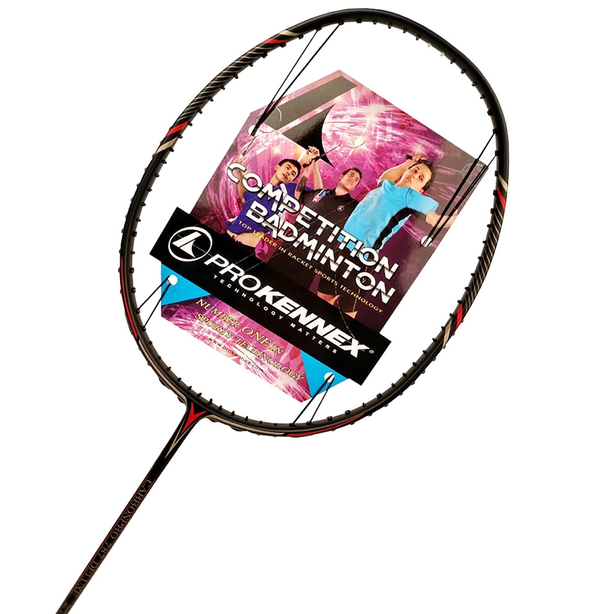 PRO KENNEX CARBONPRO 787 BADMINTON RACQUET (STRUNG) - BADMINTON
