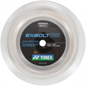 ＊issi＊　NANOGY98　EXBOLT65　200ｍ YONEX EXBOLT 65 BADMINTON STRING (REEL- 200M) - By brand - STRINGS