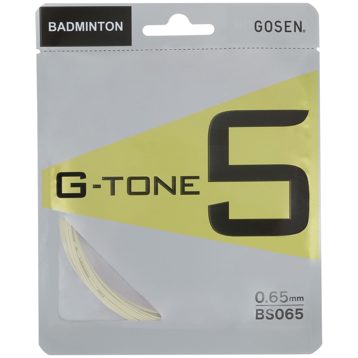 Ryzonic 65 Gosen G-Tone 5 Badminton String Reel - 0.65mm Nylon