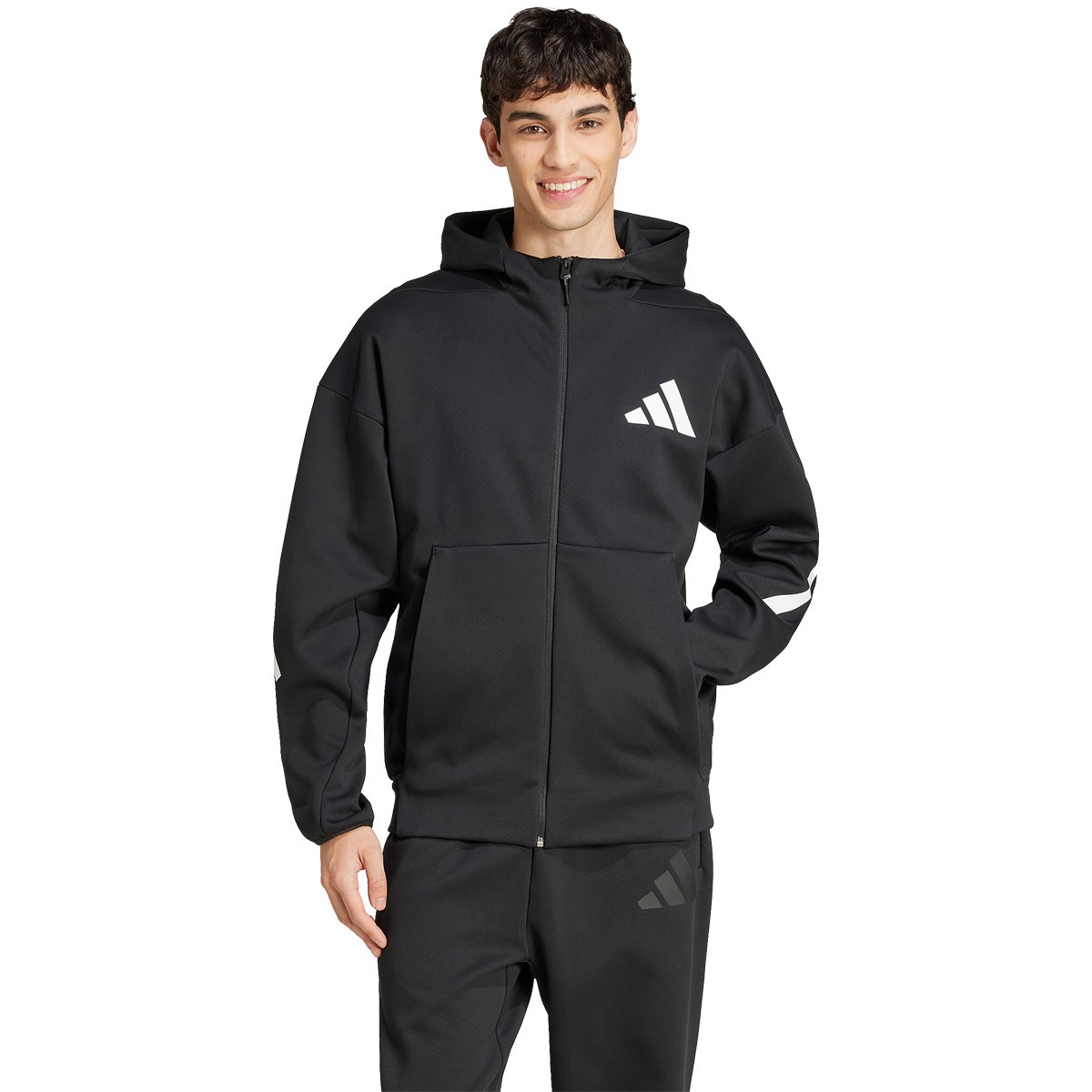 VESTE ADIDAS SPORTSWEAR A CAPUCHE Adidas HOMME VÊTEMENTS