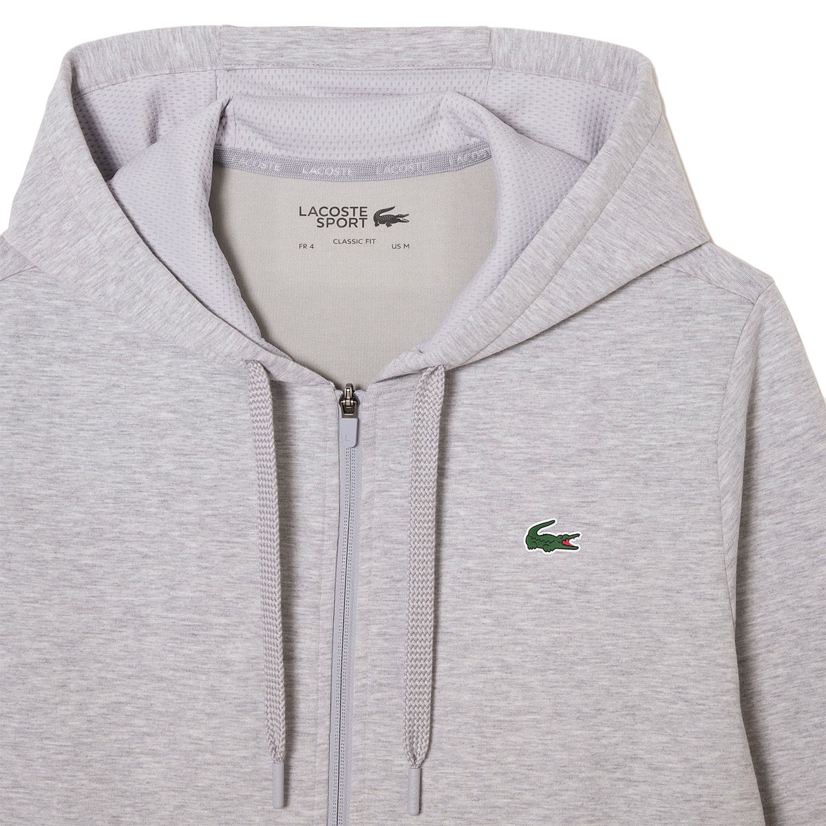 Lacoste Hoodie ZippÃ© Blanc Womens Hoodie Lacoste Cloud Sweatshirt